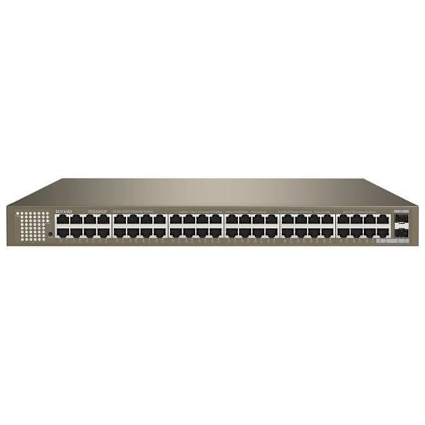 Ohanterat Ethernet-switchtält 48 portar gigabit + 2SFP - företag Grå