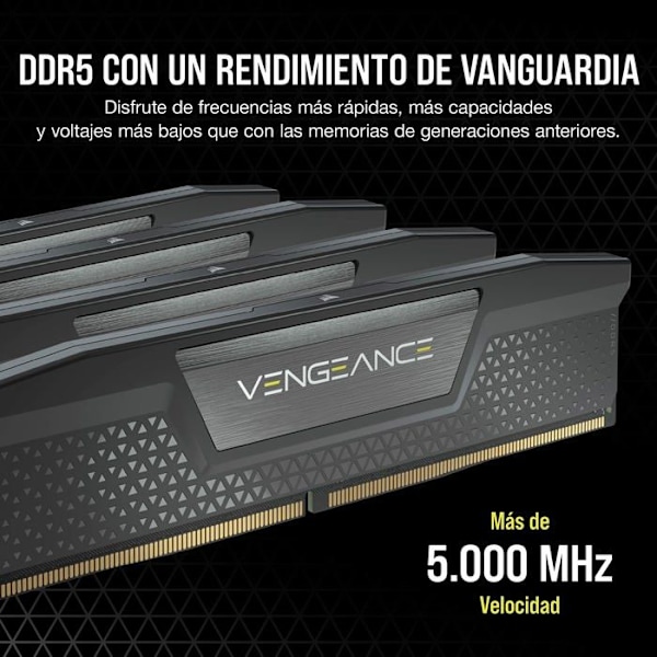 RAM DDR5 - CORSAIR - Vengeance 64 GB - 6000 MHz - CL30 - Dual Channel
