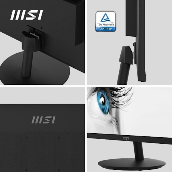 Skärm - MSI - MP242DE - 23,8 tum - IPS - HDMI - Inbyggda högtalare
