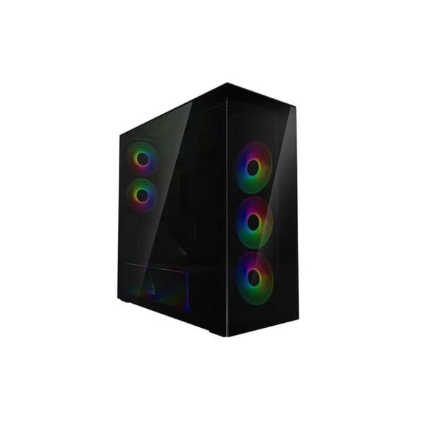 PC-chassi - ARCTIC - Xtender VG - Vertikal GPU-montage - Härdat glas - 5 A-RGB-fläktar