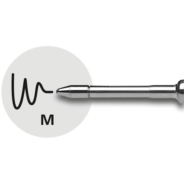 Schneider SLIDER 755 Refill kulspetspenna Format G2/ViscoGlide® M/svart/permanent 10-pack - 4004675056696