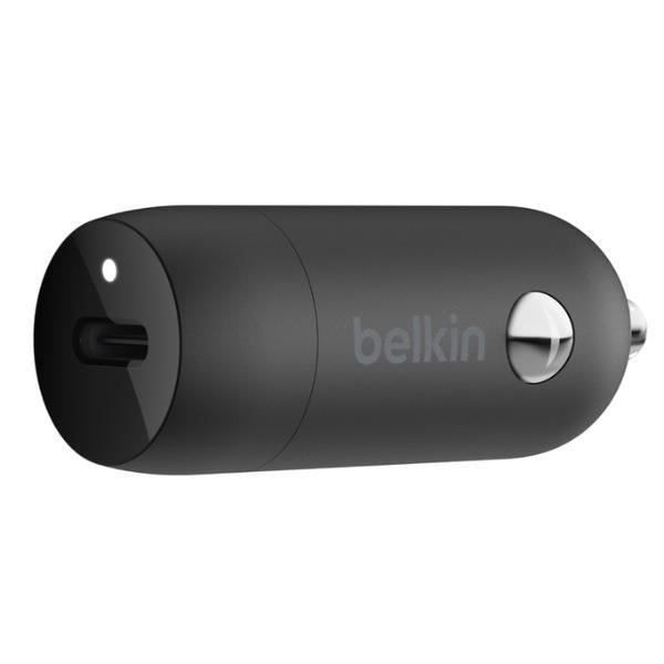 TELEFONI, Smartphonetelefontillbehör, bilbatteriladdare, Belkin 30w Usb Pd billaddare Pps Blk