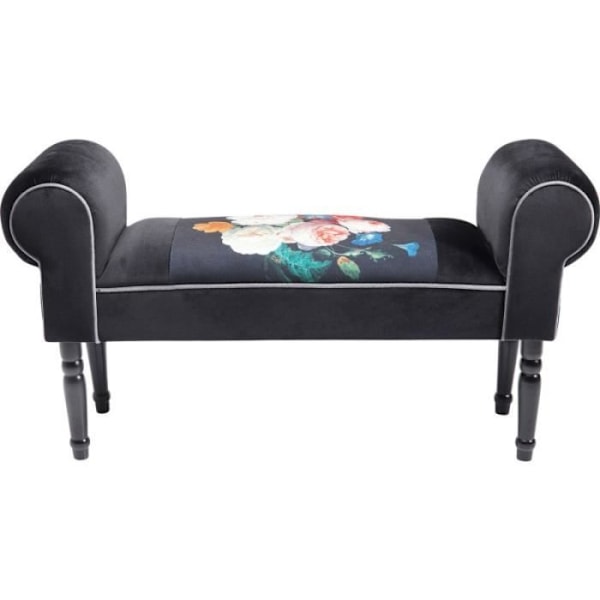 Bänk Wing Black Flowers Kare Design