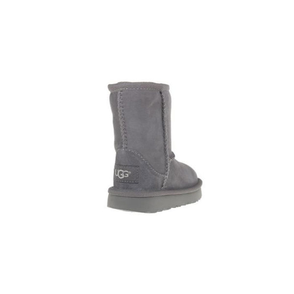 Babyskor - UGG - Classic II - Grå - Tryckknapp - Läder Grå 25