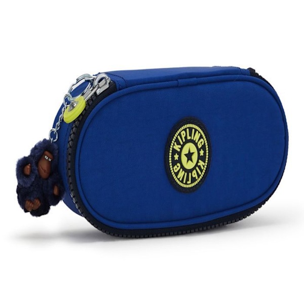 kipling Back To School Duobox Pennfodral M Blue Ink C [209883] - pennfodral pennfodral blå