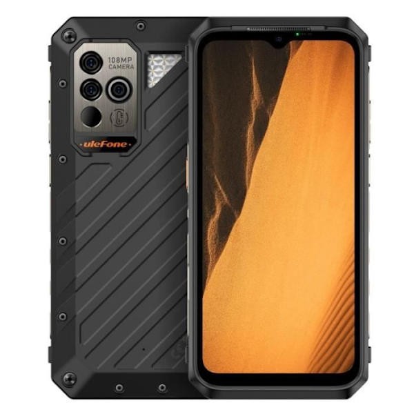 ULEFONE Smartphobe Power Armor 19 12GB/256GB Svart - 6937748735236 Svart