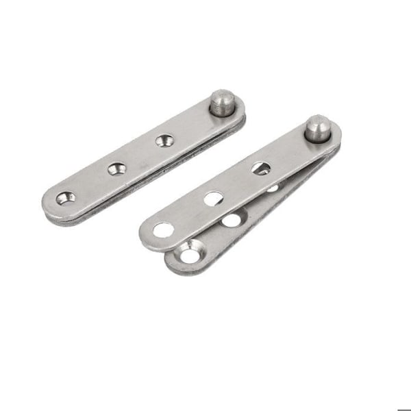 Charnière - KÄLLKARTA - 60mm - Metall - 360 Grader Rotativ - 2Styck Silver