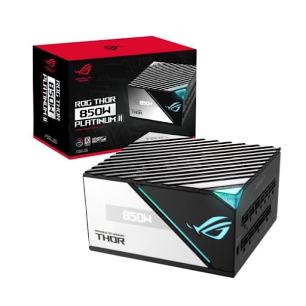 Strömförsörjning PC - ASUS - Rog Thor 850P2 - 850 Watt - Lambda A++ - Fläkt 135 mm