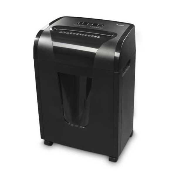 HAMA Premium M10+ dokumentförstörare - Avancerad säkerhetsförstörare P5 T5 E4 - Förstörare kapacitet 20 liter