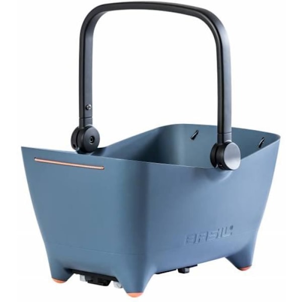 Basil Buddy cykelkorg bak - Belastning 15 kg - Plastmaterial - Blå Blå