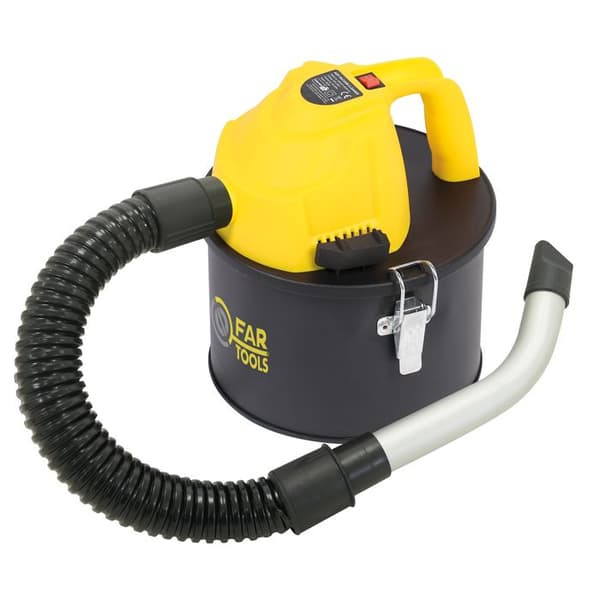 Fartools APG 4 Asksugare 600 W - 4 L stålbehållare, 50 cm slang
