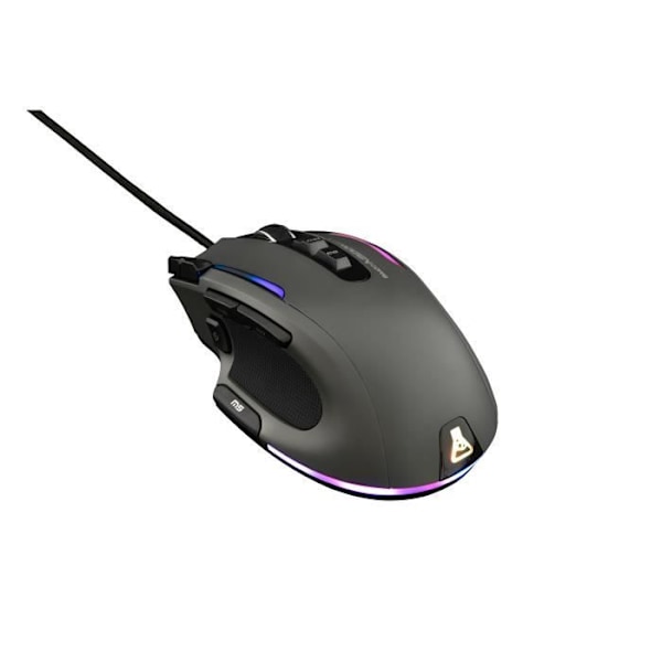 G-LAB KULT-NITRO-CORE RGB-spelmus - 10000 DPI - Programmerbar - Grå