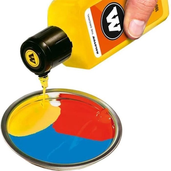 Akrylfärg - Molotow - ONE4ALL - 180ml refill - Färg Poison Green - Matt grön
