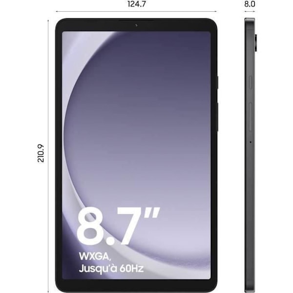 SAMSUNG Galaxy Tab A9 11" 128GB Wifi Grå