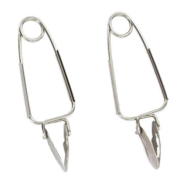 Snigelplockare - Fackelmann - 2-pack - Rostfritt stål - 15 x 6 cm - Ej diskmaskinssäker Rostfritt stål