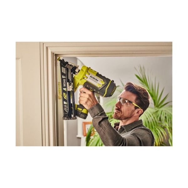 RYOBI 18V One+ tryckluftsspikpistol - 15 G - utan batteri eller laddare - R15GN18-0 Grön / Träkol
