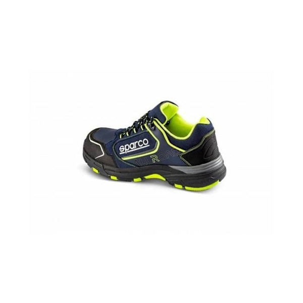 Låga säkerhetsskor - Sparco - Allroad S3 SRC - Blå och gul - Ovan del i mikrofiber - Lätt sula Blå 47