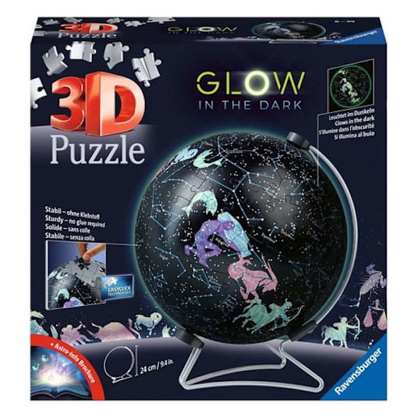 Pussel 3D 180 bit(ar) Globus Flerfärgad