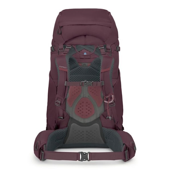 Ryggsäck för vandring - Osprey - Kyte 68 M/L - Vinröd - 68 liter - Regnskydd ingår rödvin