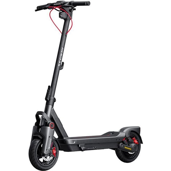 Trottinett elektrisk Segway Ninebot MAX G3 E svart och grått