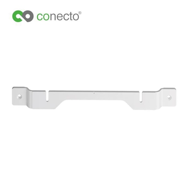 Conecto - SA-SOM-141 - Stödvägg för Högtalare för Sonos® Ray, Laddningsbar upp till 2 kg, Vit