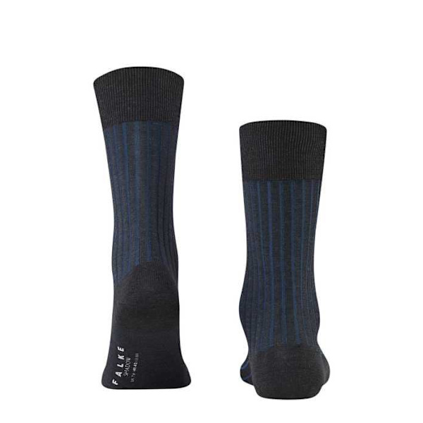 Falke Herrstrumpor - ,Pack 1,Skugga Gråblå 43/44