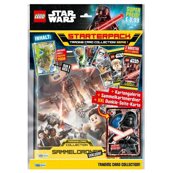 Top Media 180231 - KVM SWITCH - Lego Star Wars Trading Card Starter Kit Multicolor