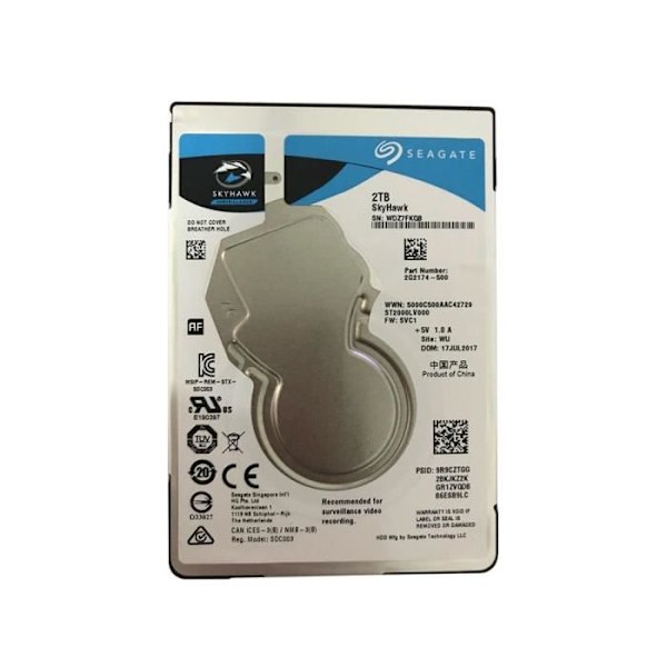SEAGATE Surv Skyhawk Mini 2TB - Kapacitet 2 TB