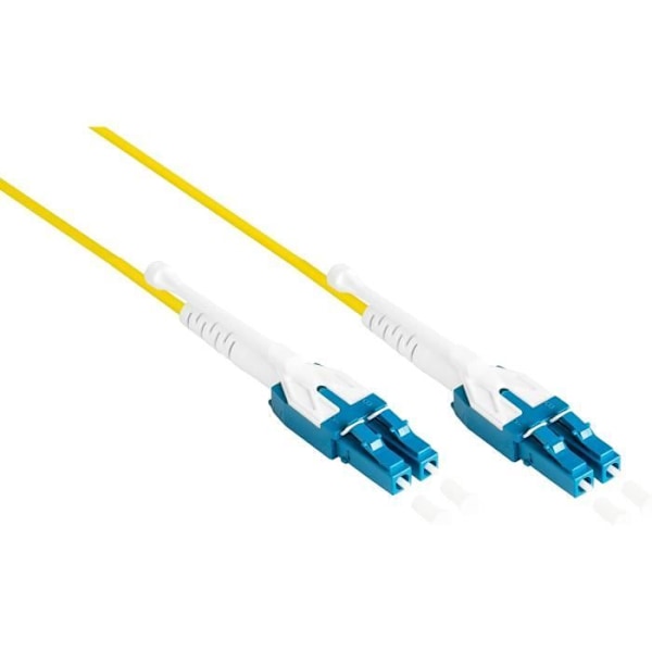 Good Connections Câble patch LWL OS2 Singlemode,9125 LCLC - UNIBOOT,LSZH gul OS2