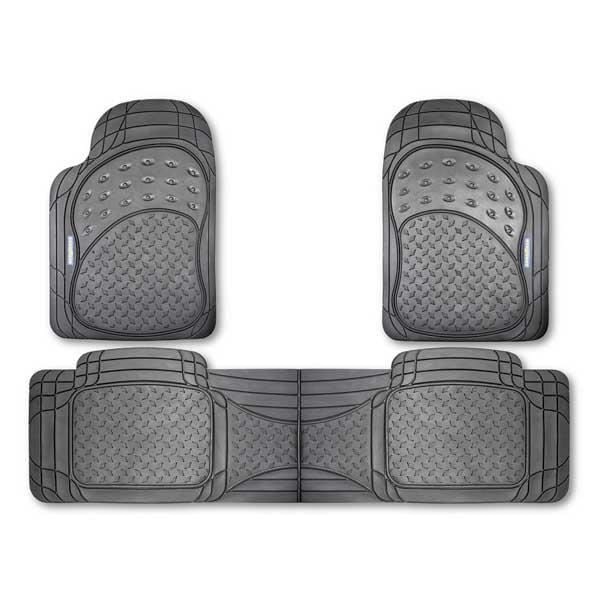 Gummimatta - Ej specificerad - 3 stycken - Halkfri - 100% PVC - Universal
