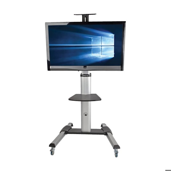 Tripp Lite Mobile TV Golvstativ Cart Höjdjusterbar LCD 32-70" Display Stand för LCD-skärm aluminium, svart stål, silver...
