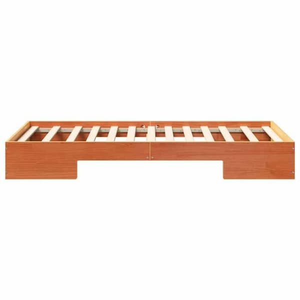 vidaXL Sängram Brun 90 x 190 cm 873054