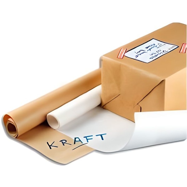 Kraftpapper - Maildor - Brun kraftrulle - 60g - 25 x 1 m Brun
