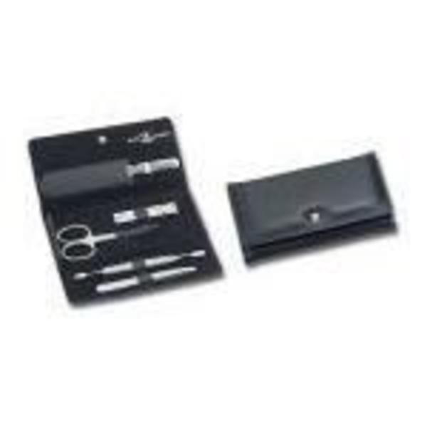 Zwilling - 97101-004-0 - Manikyrset - Nappa-läder - Svart