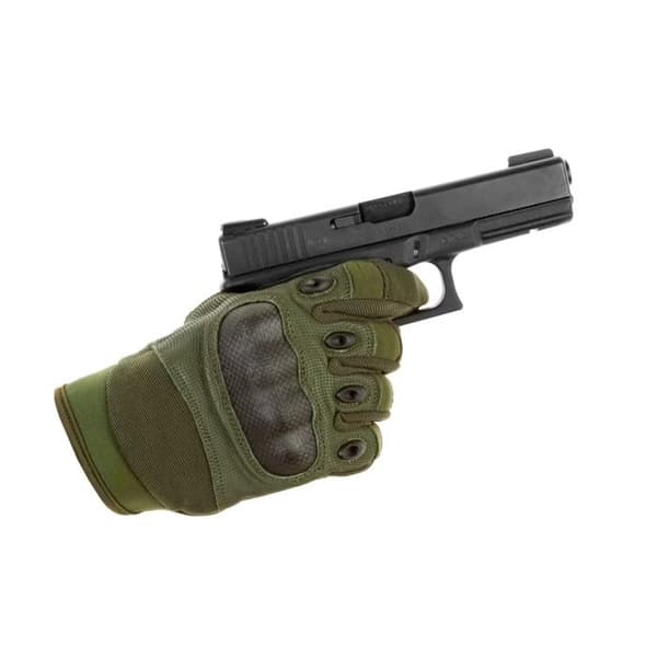 Invader Gear Assault Handskar - od - Grön - 2XL från