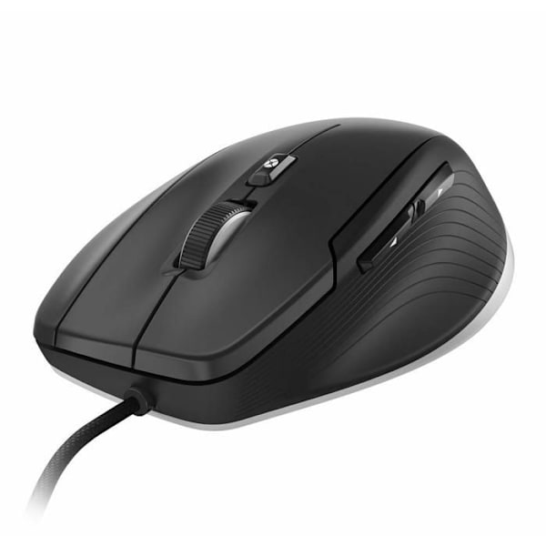 3DCONNEXION CadMouse Kompakt mus - Ergonomisk - Optisk - 7 knappar - Kabelansluten - USB
