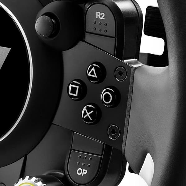 Racing Wheel - THRUSTMASTER - GT Wheel Add-On - Kompatibel med Thrustmaster-baser - Svart Svart