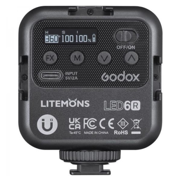 GODOX LED 6R Litemons Light (RGB)