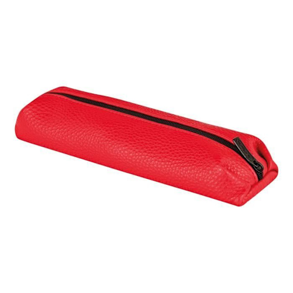 Pennfodral - HERLITZ - 50043835 - Röd - Dragkedja - Barn/Unisex Röd