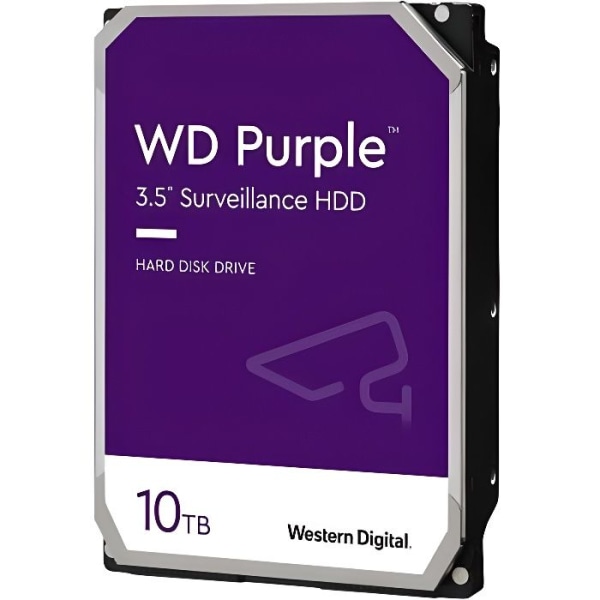 WESTERN DIGITAL Purple™ Smart Video-hårddiskar (WD102PURZ)