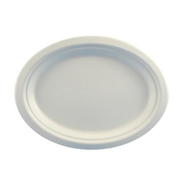 Ovala "rena" sockerrörstallrikar 26 cm xâ€ ¦