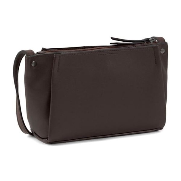 Sacoche - TOM TAILOR - Tania Cross Bag S - Brun - 27x16x7 cm - Justerbar axelrem kastanj