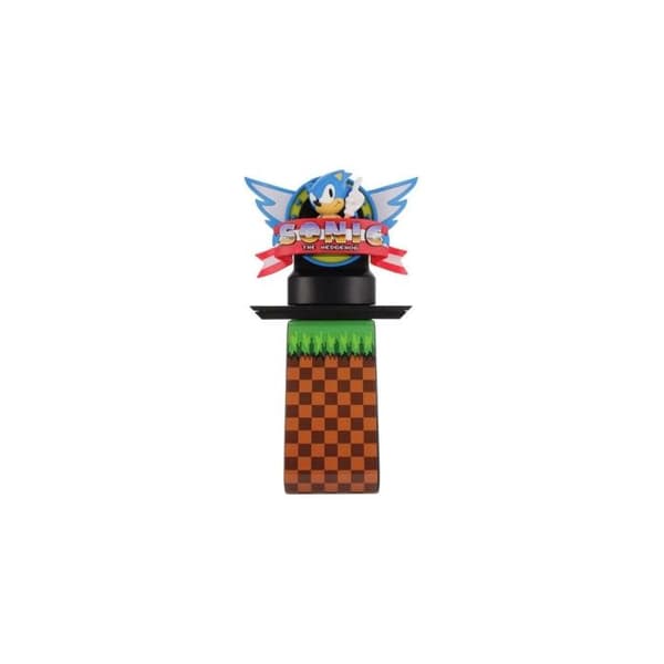 Exquisite Gaming - Sonic The Hedgehog - Figurine Cable Guy Logo Sonic The Hedgehog 20 cm