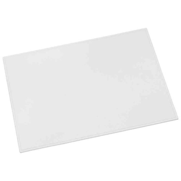 SCALA skrivbordsunderlägg, 450 x 650 mm, äkta vit Vit