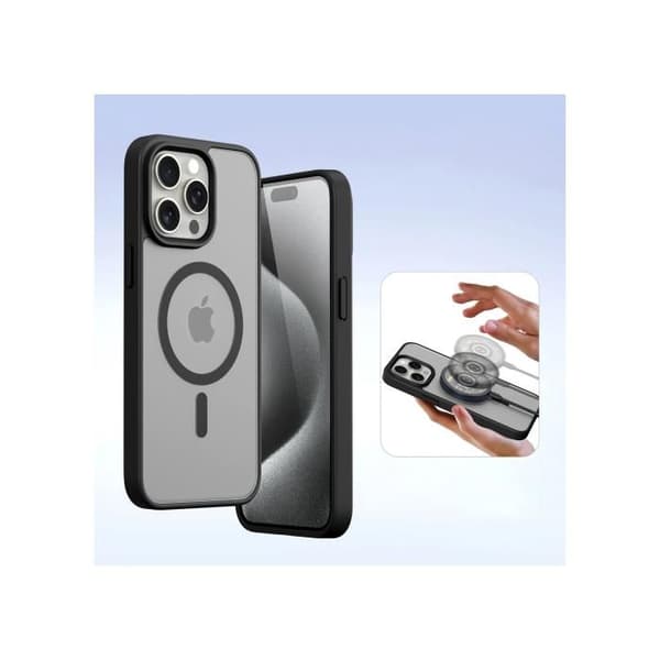 Dux Ducis Läderfodral För Iphone 15 Pro Max Lava Högkvalitativt Skydd