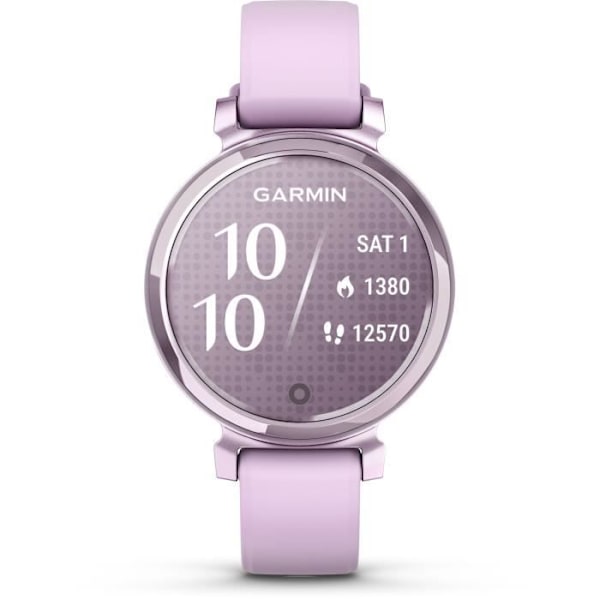 Connected klocka - GARMIN - Lily 2 - 25,4 x 21,3 mm - Lilac med Lilac rem Lila