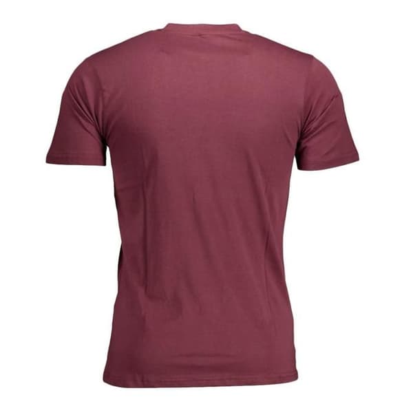 T-shirt Bordeaux Herr Sergio Tacchini Stadium Vit S
