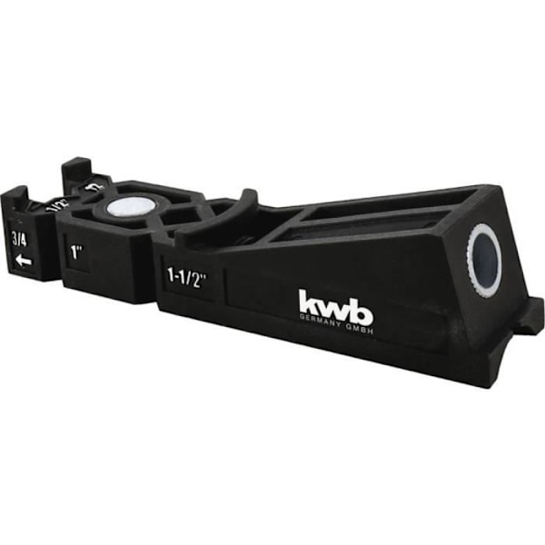 Borrverktyg - KWB - Borrjigg 758600 - 5 stycken - Härdad plast och metall