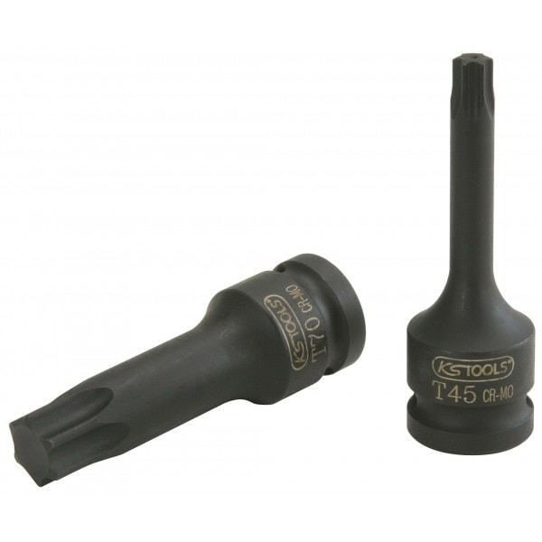 TORX IMPACT SOCKETS KS 1-2 "", T50 KS VERKTYG