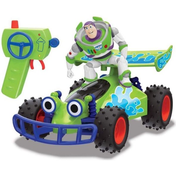 Buzz Lightyear radiostyrd barnvagn - Toy Story - DICKIE TOYS - Skala 1/24 - Turbofunktion